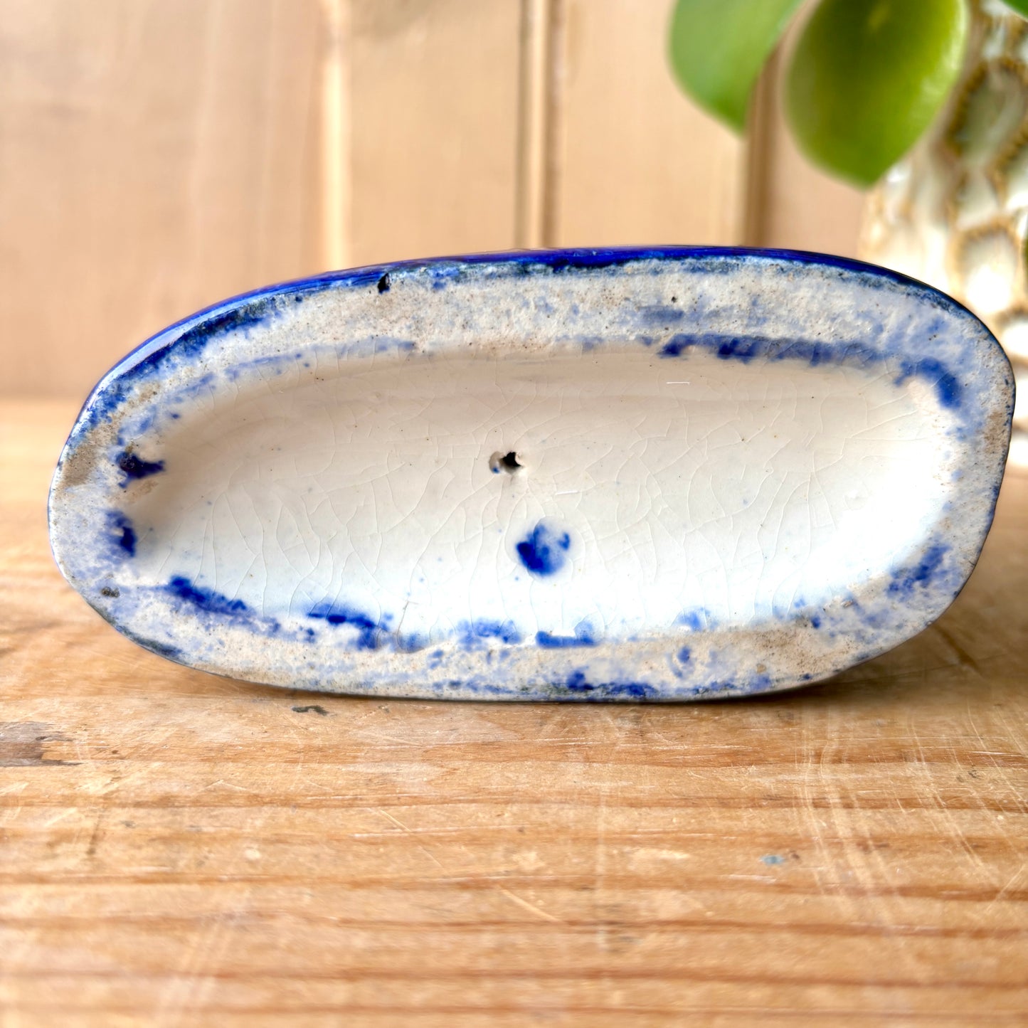 Antique Staffordshire Flatback Poodle