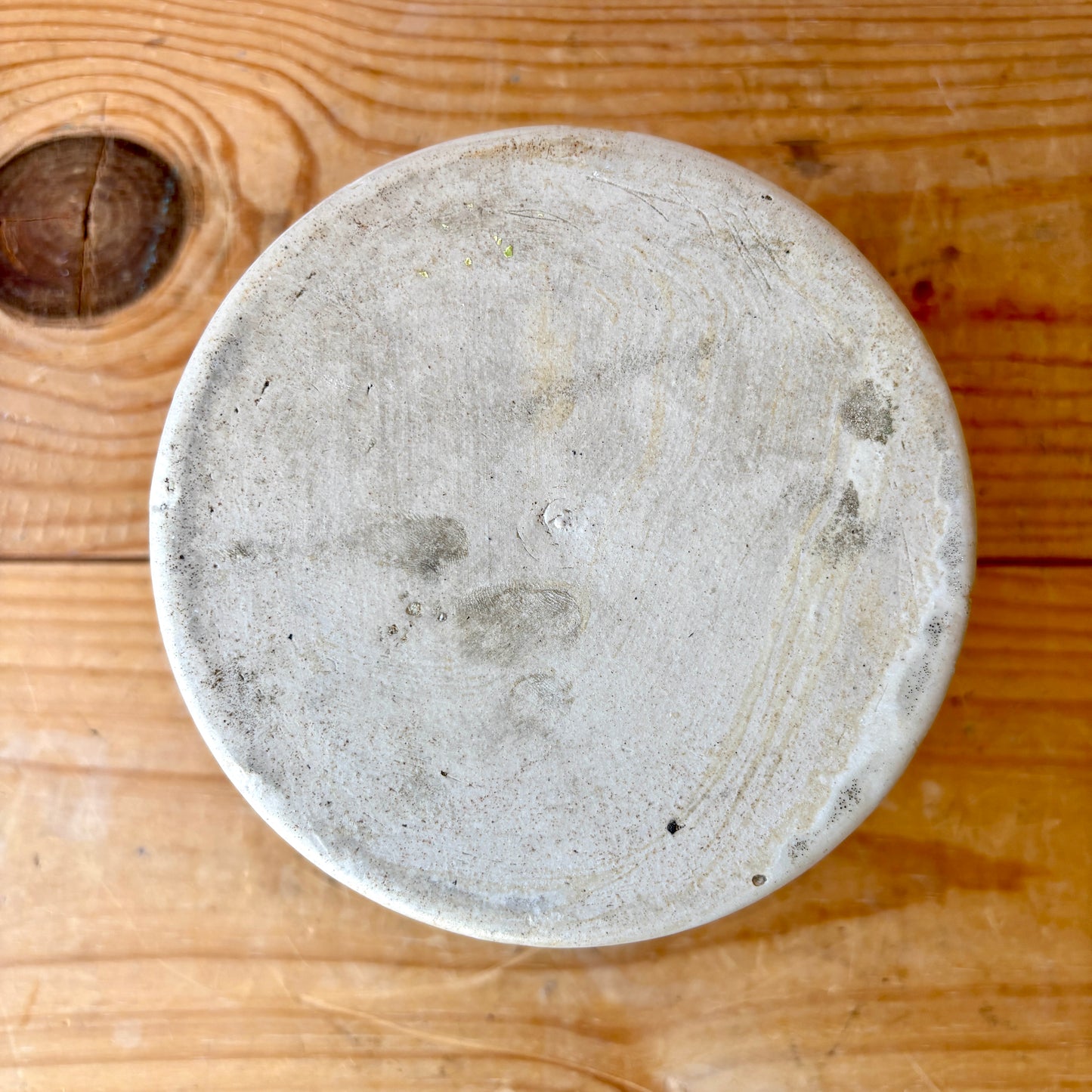 Vintage 4lb Stoneware Butter Crock