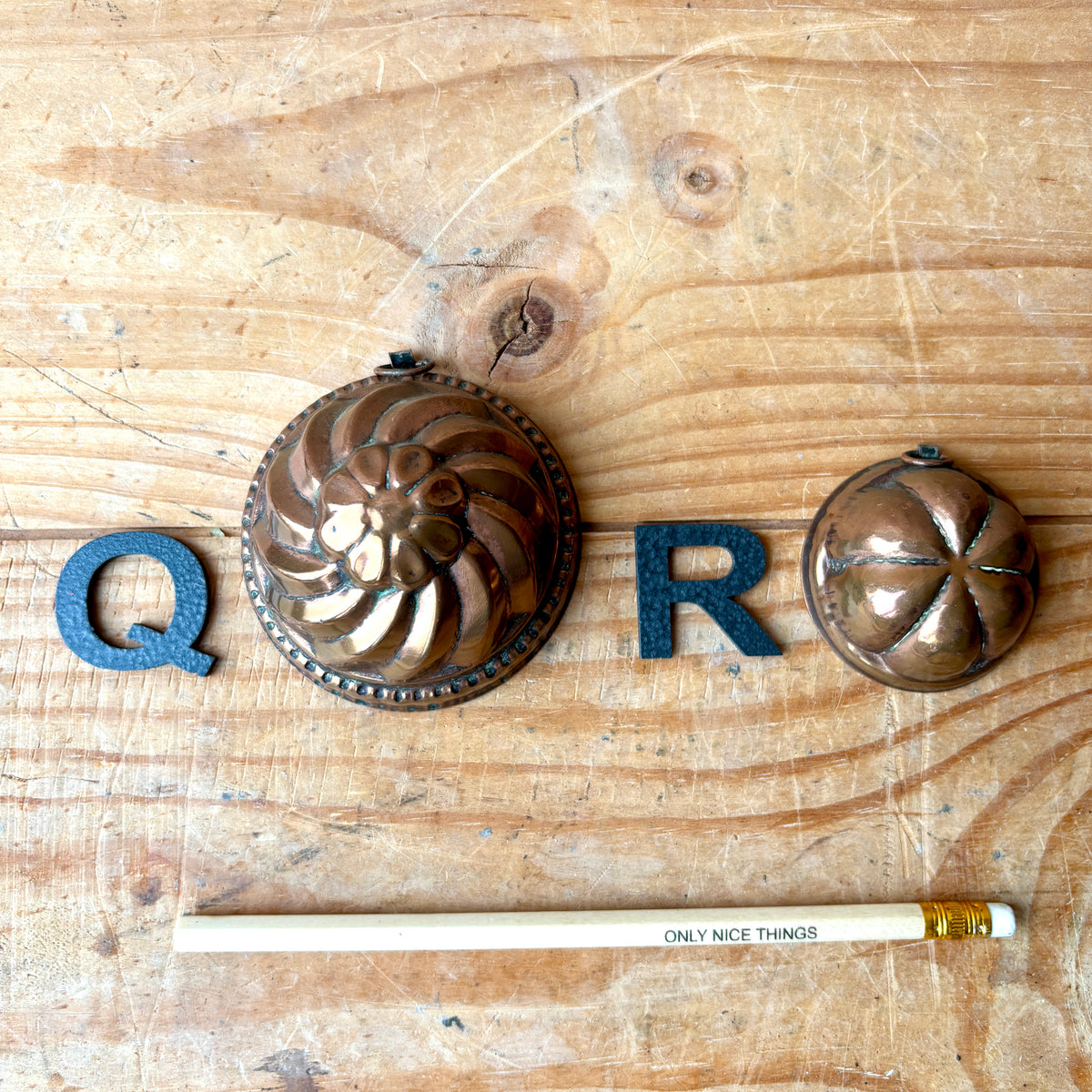 Vintage Copper moulds