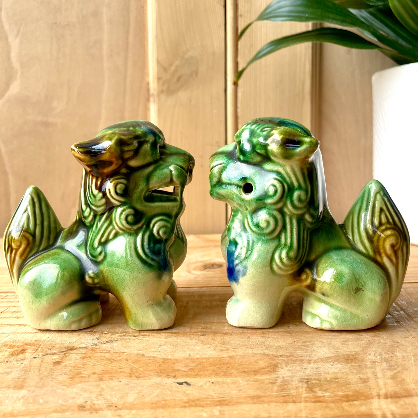 Small Vintage Foo Dogs