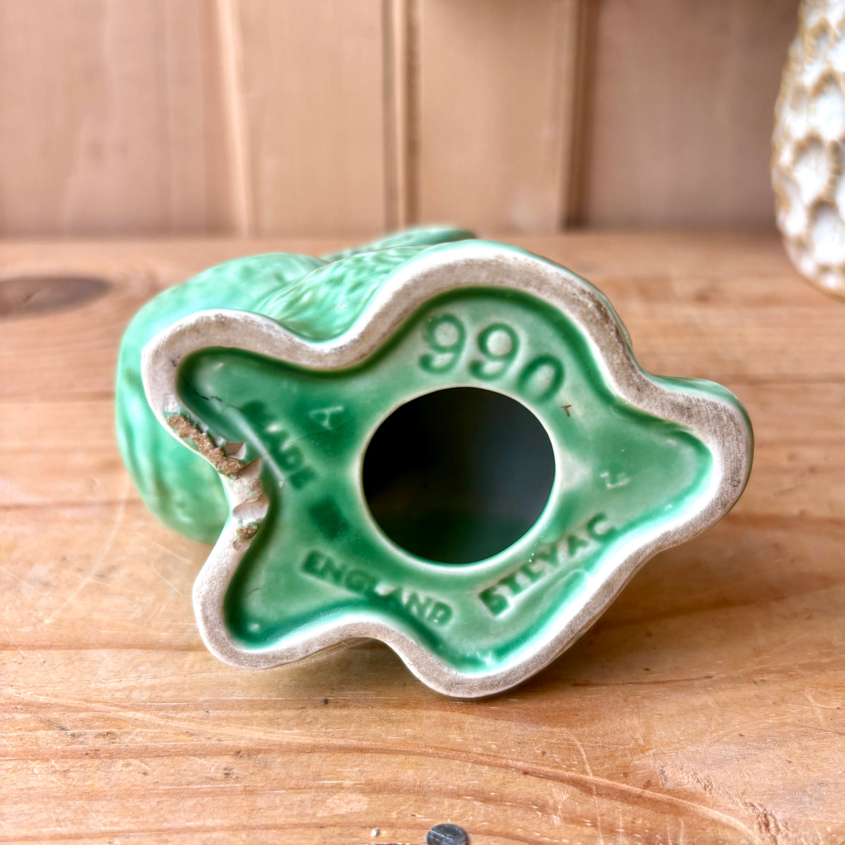 Vintage SylvaC Green Bunny Rabbit model 990