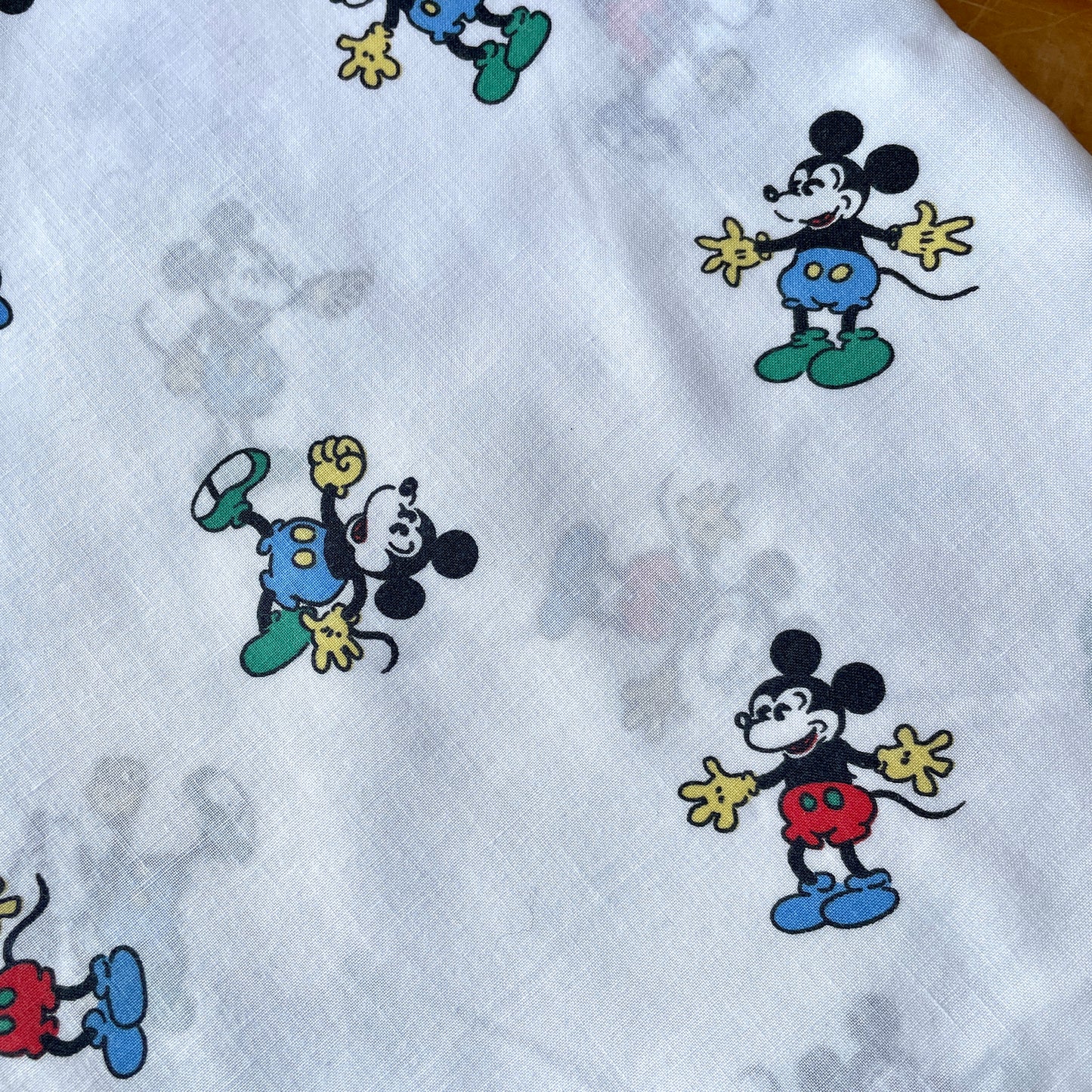 Vintage Mickey Mouse Single Duvet Set