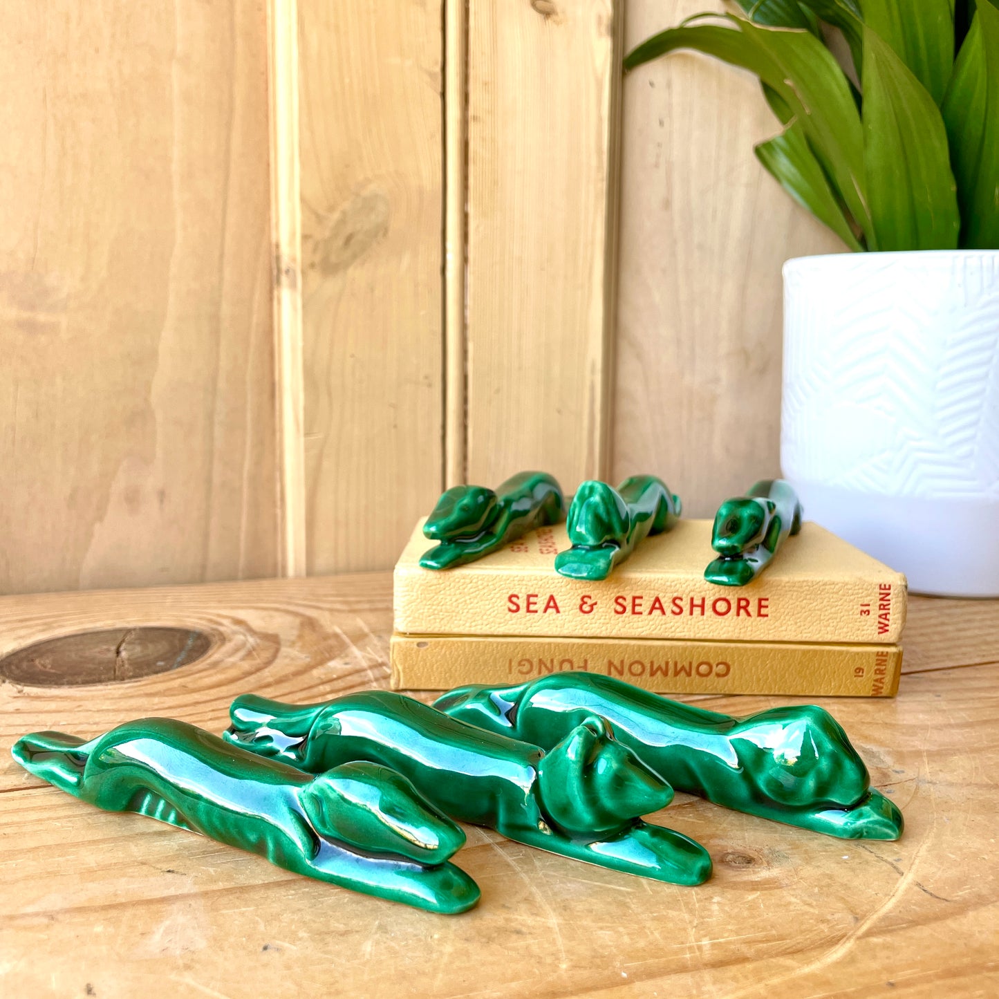 Vintage French Art Deco Knife Rests