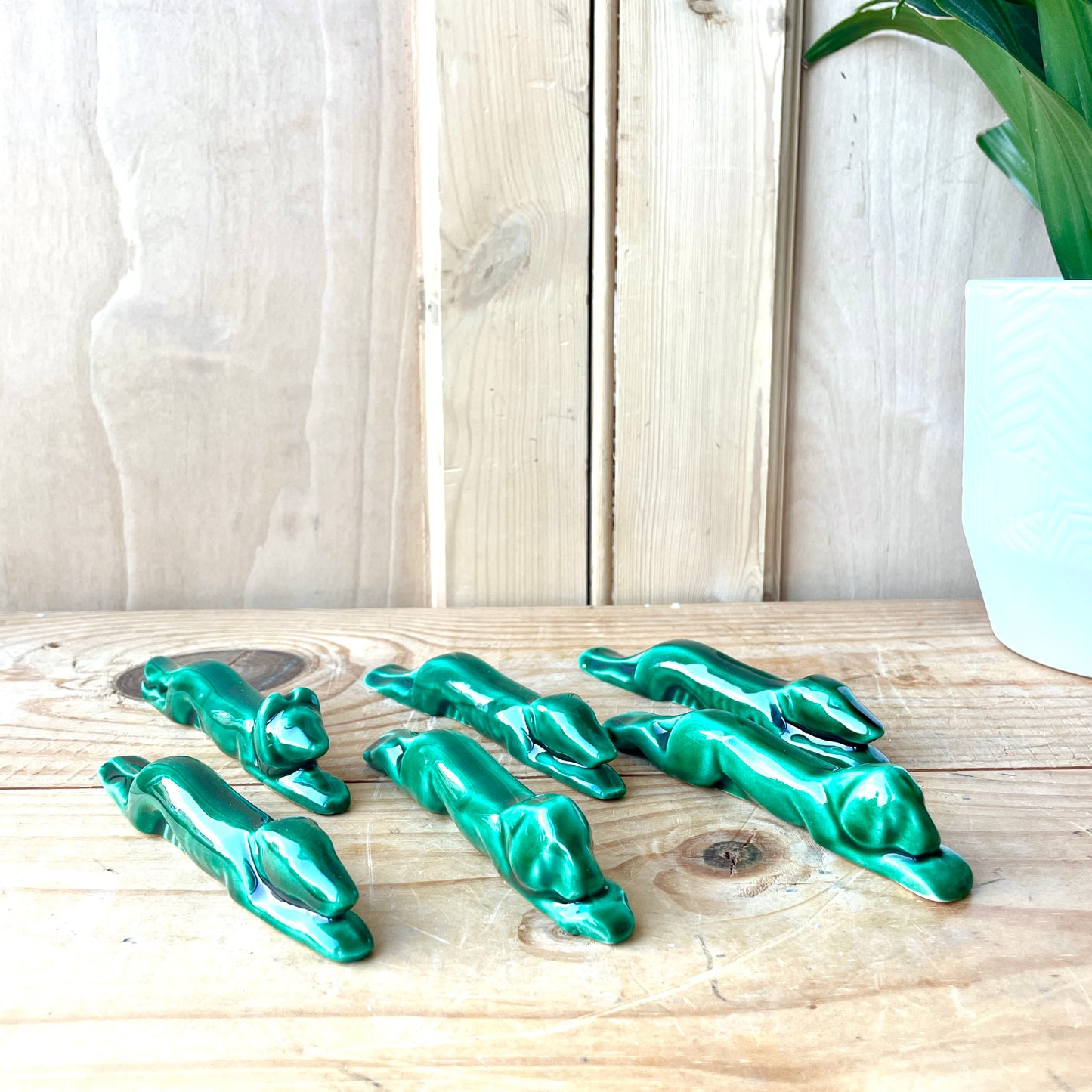Vintage French Art Deco Knife Rests
