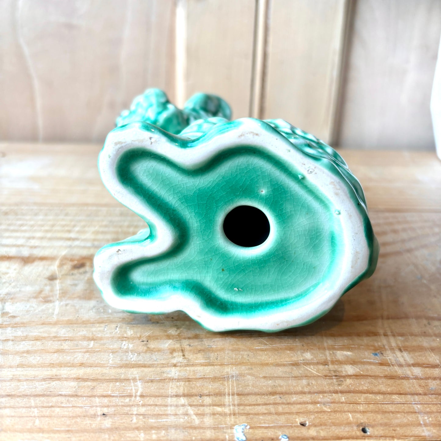 Vintage Sylvac Green Terrier