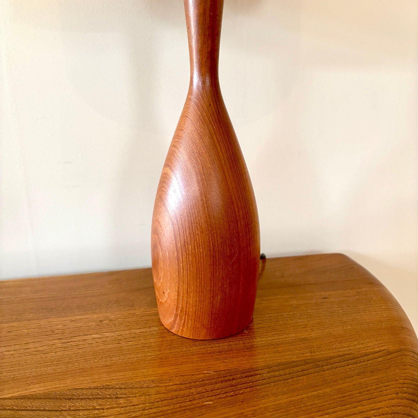Mid Century Danish Teak Lamp