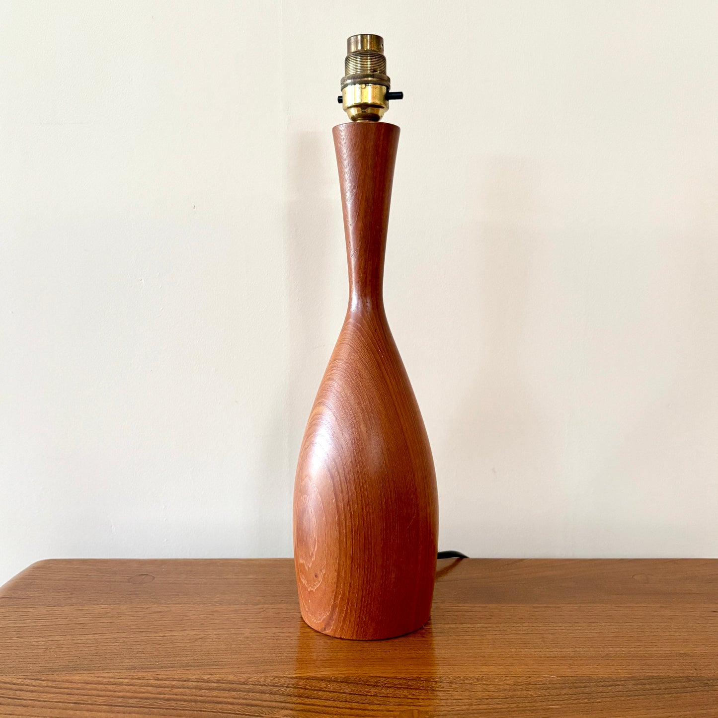 Mid Century Danish Teak Lamp
