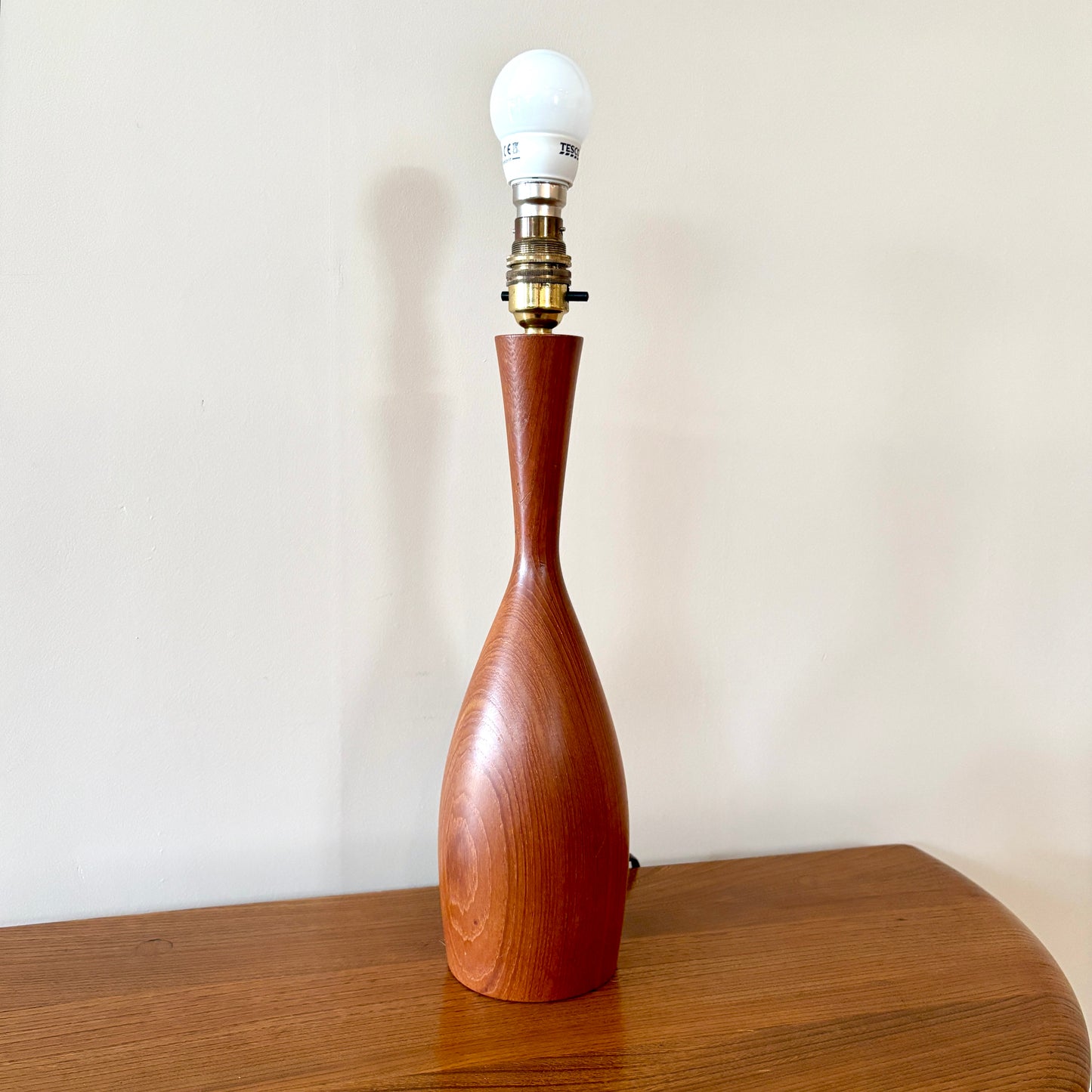 Mid Century Danish Teak Lamp