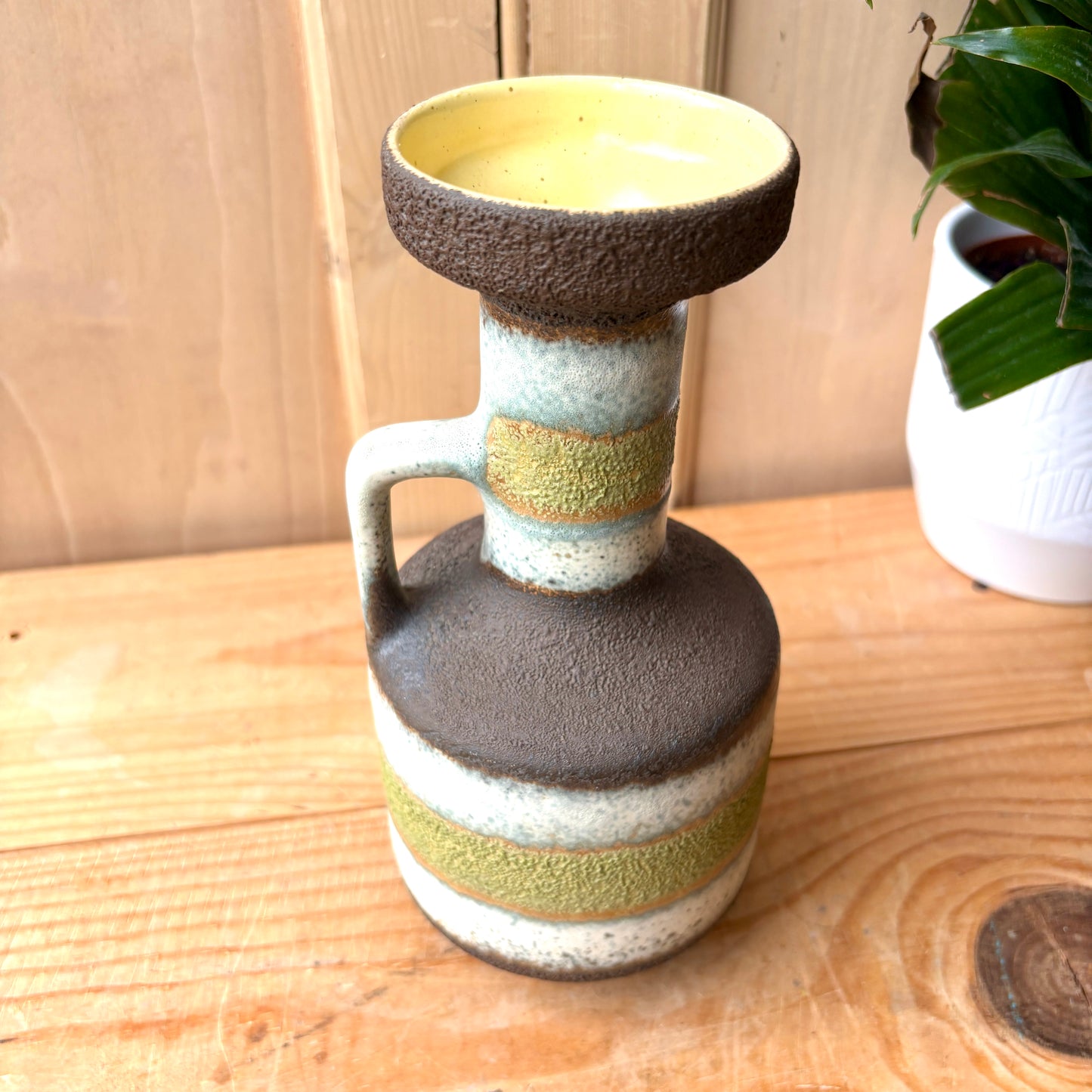 West German U Keramik Fat Lava Vase