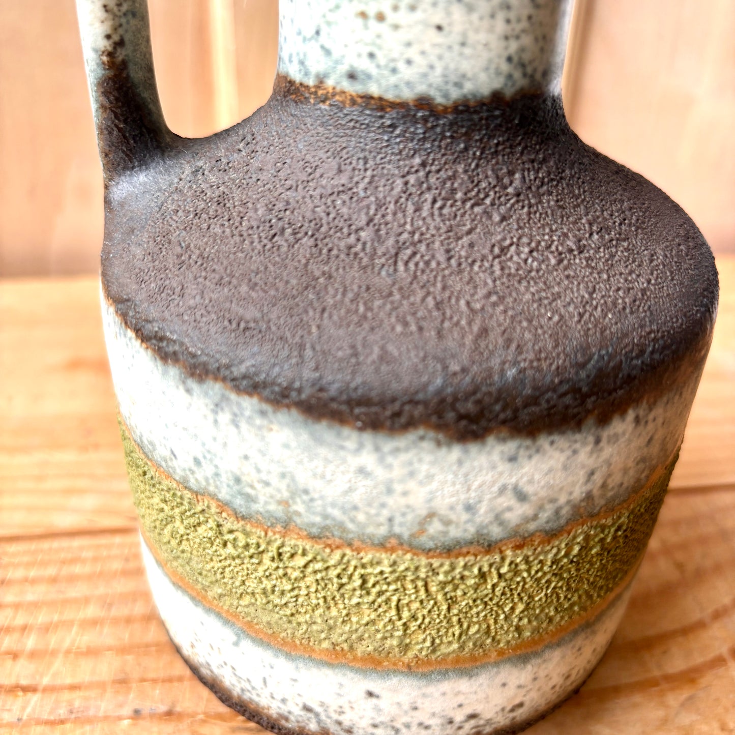 West German U Keramik Fat Lava Vase