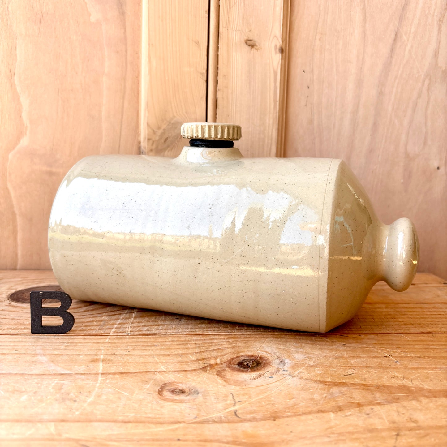 Vintage stone hot water bottle