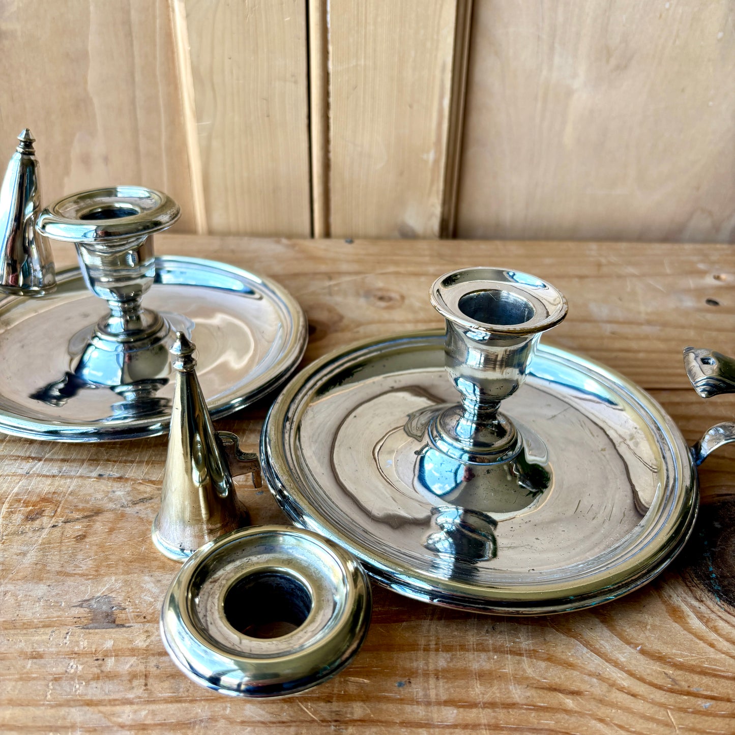 Pair of Vintage candle holders