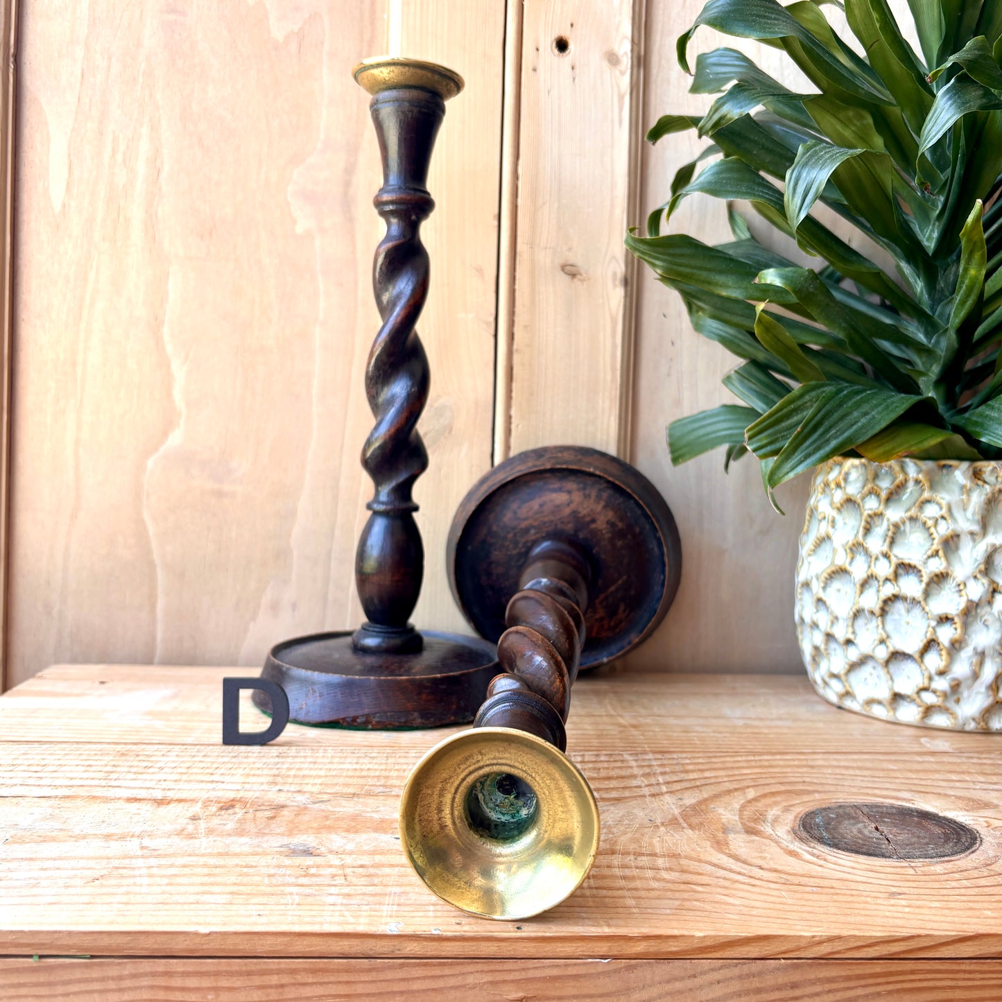 Pair of vintage candlesticks