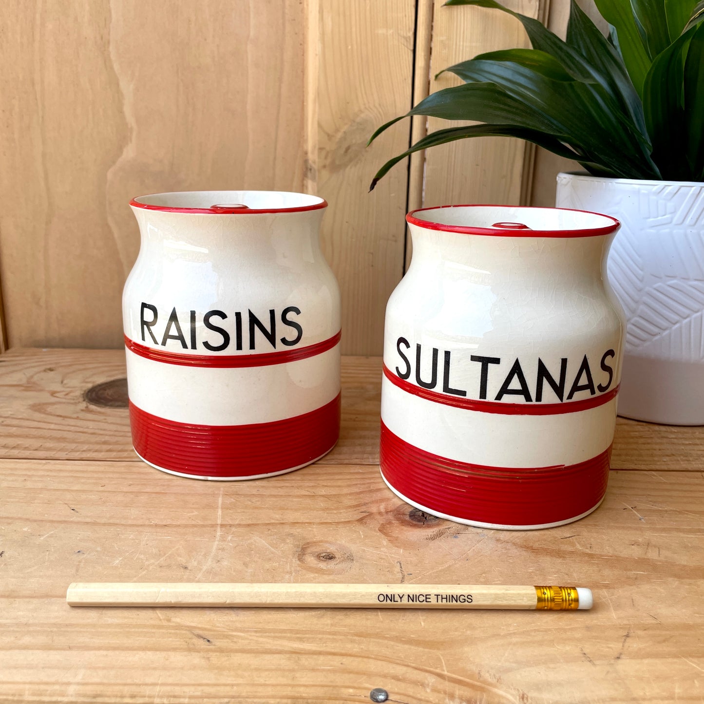 Sadler Kleen Kitchenware Canisters
