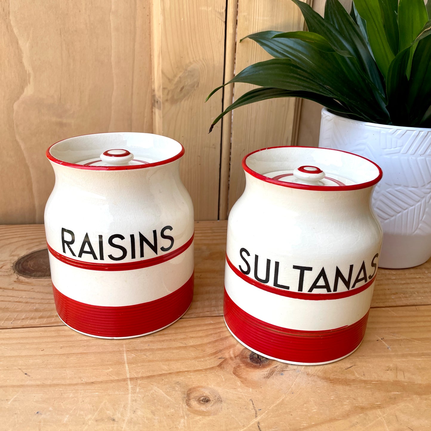 Sadler Kleen Kitchenware Canisters
