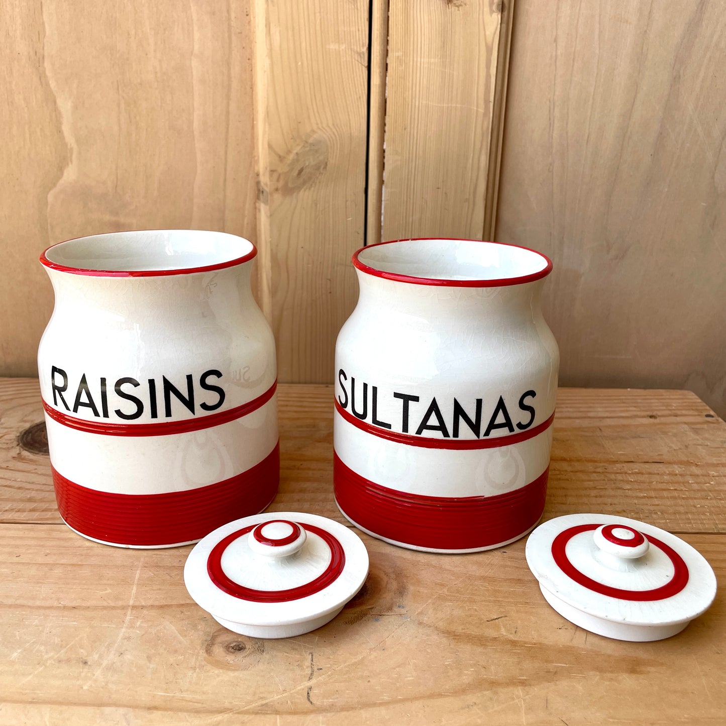 Sadler Kleen Kitchenware Canisters