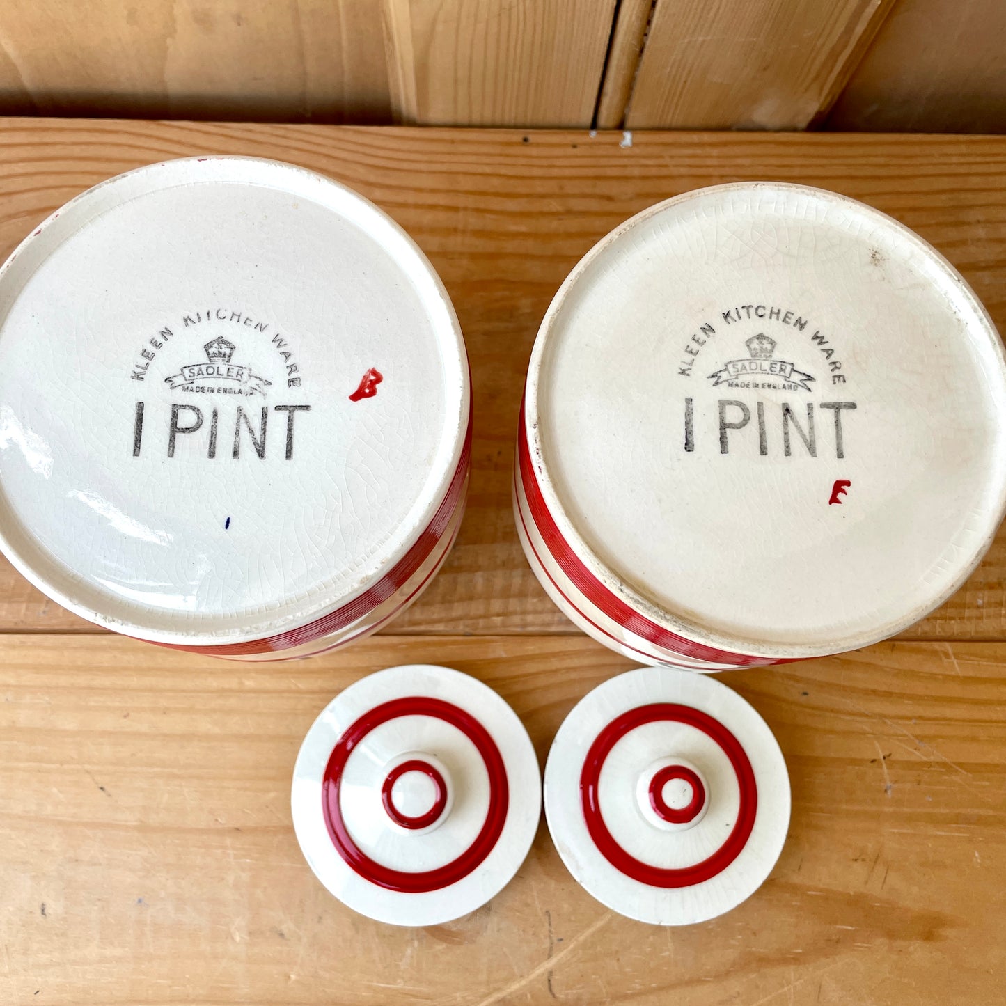 Sadler Kleen Kitchenware Canisters