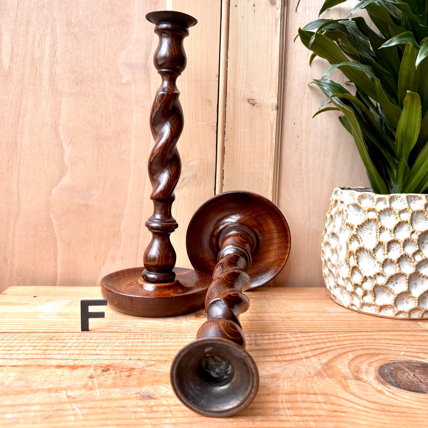Pair of vintage candlesticks
