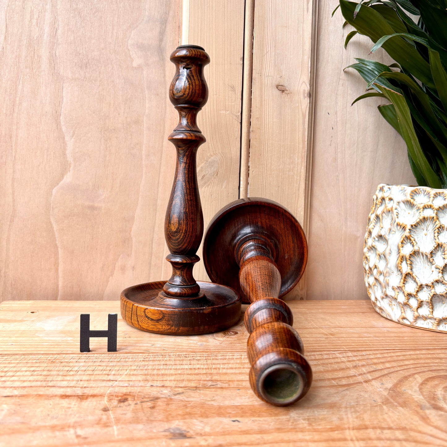 Pair of vintage candlesticks