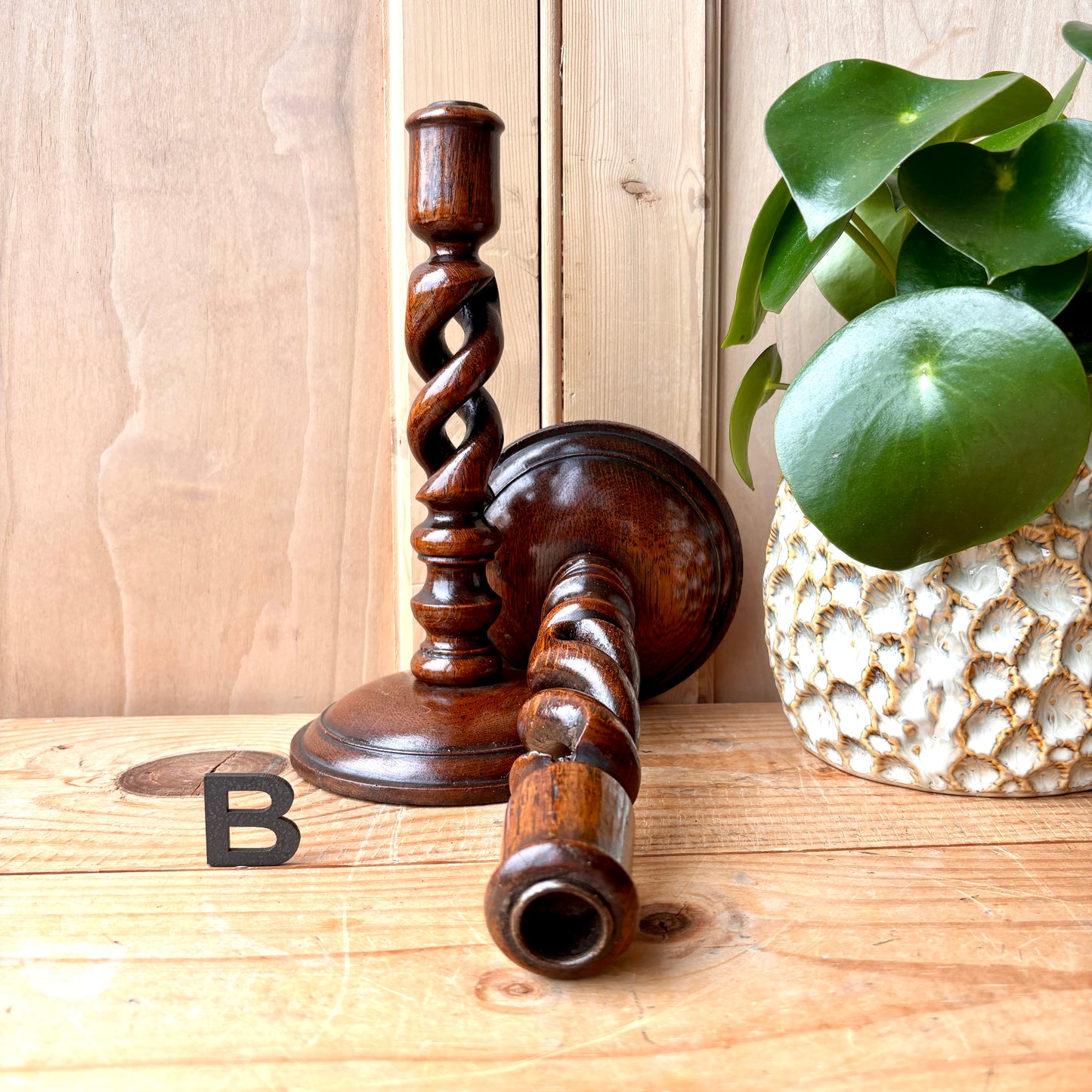 Pair of vintage candlesticks