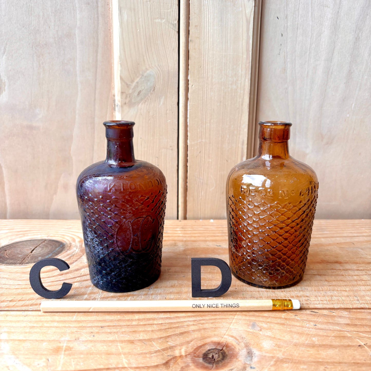 Lysol Brown Bottles Vintage Bottles