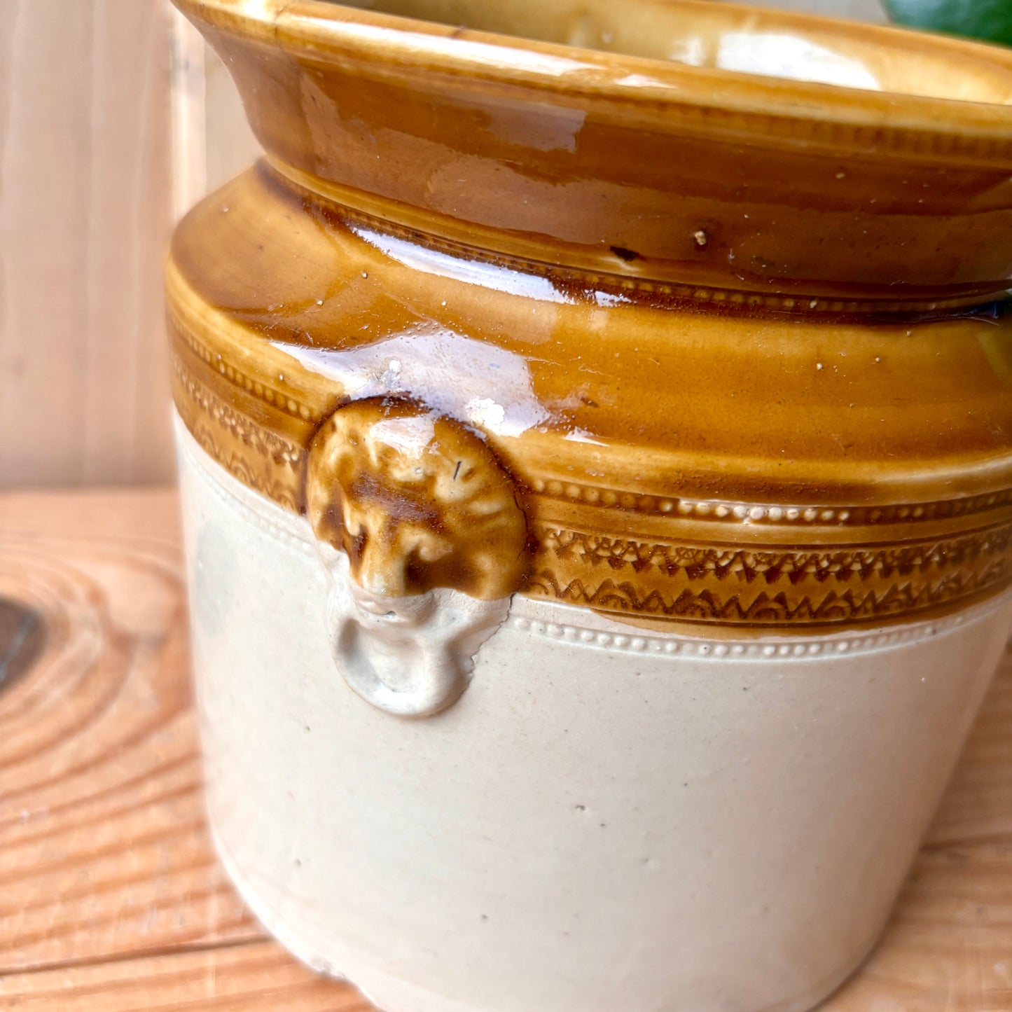 Vintage Stoneware Butter Crock