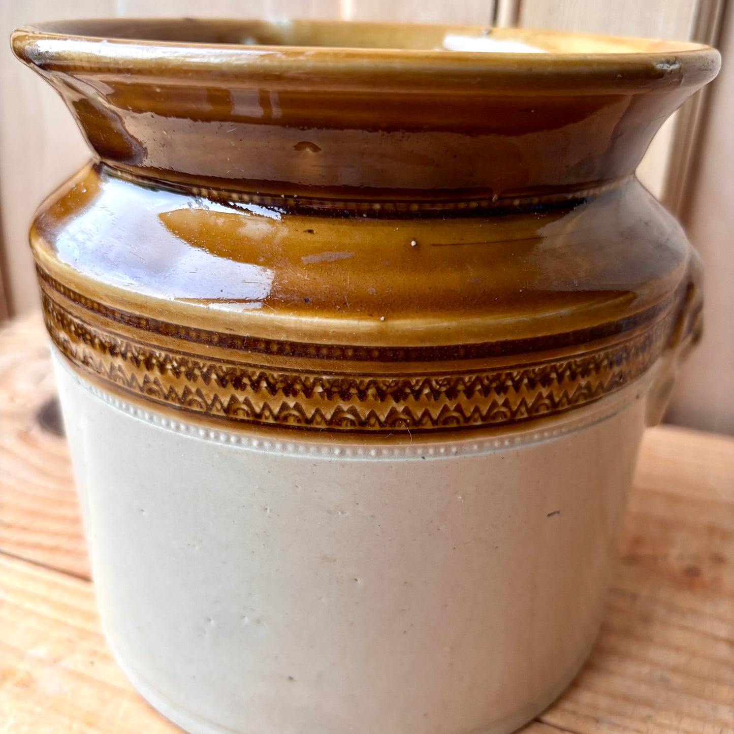 Vintage Stoneware Butter Crock