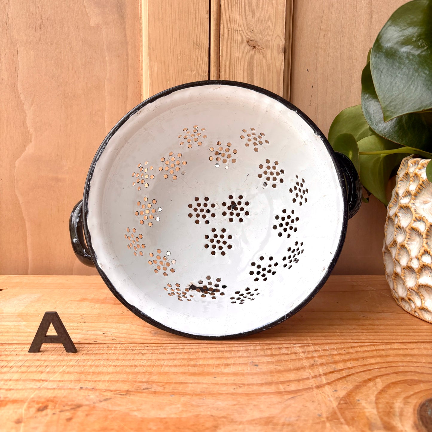 Vintage Enamel Colanders