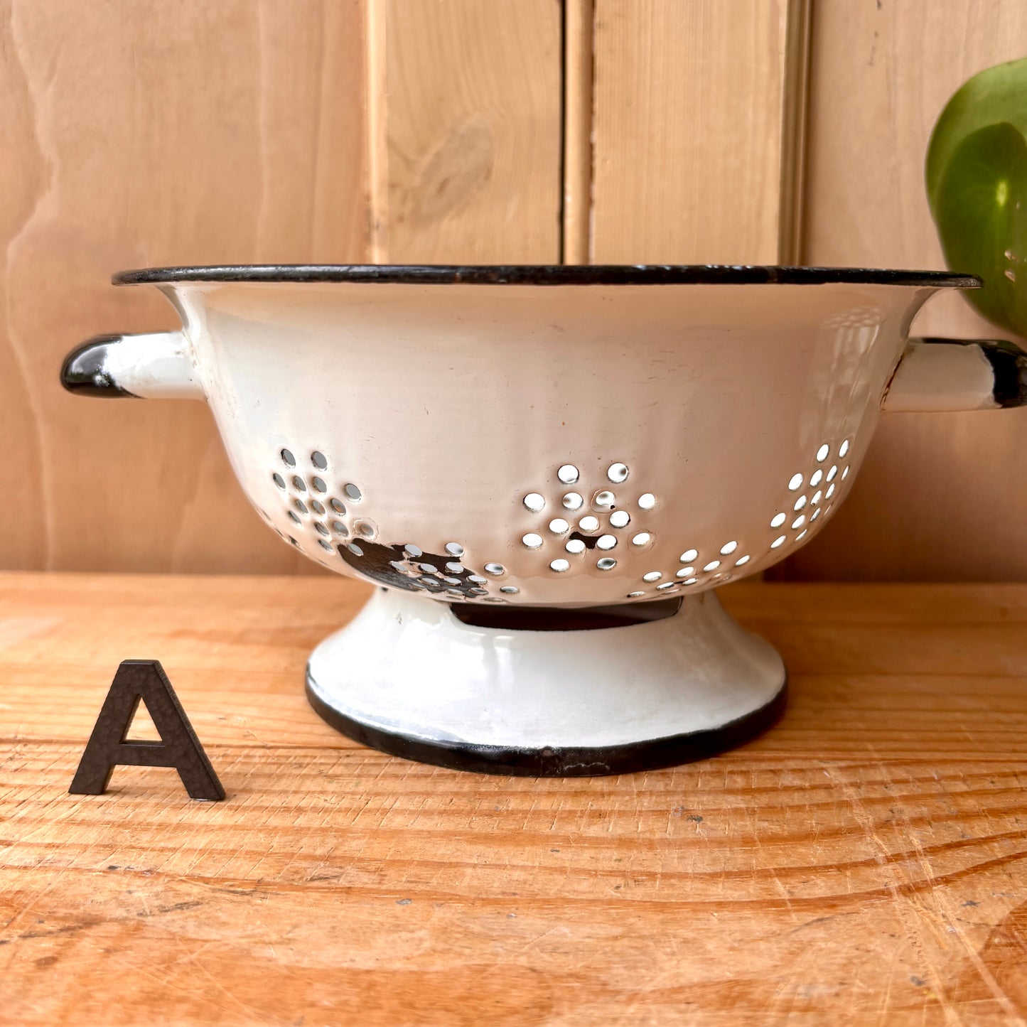 Vintage Enamel Colanders
