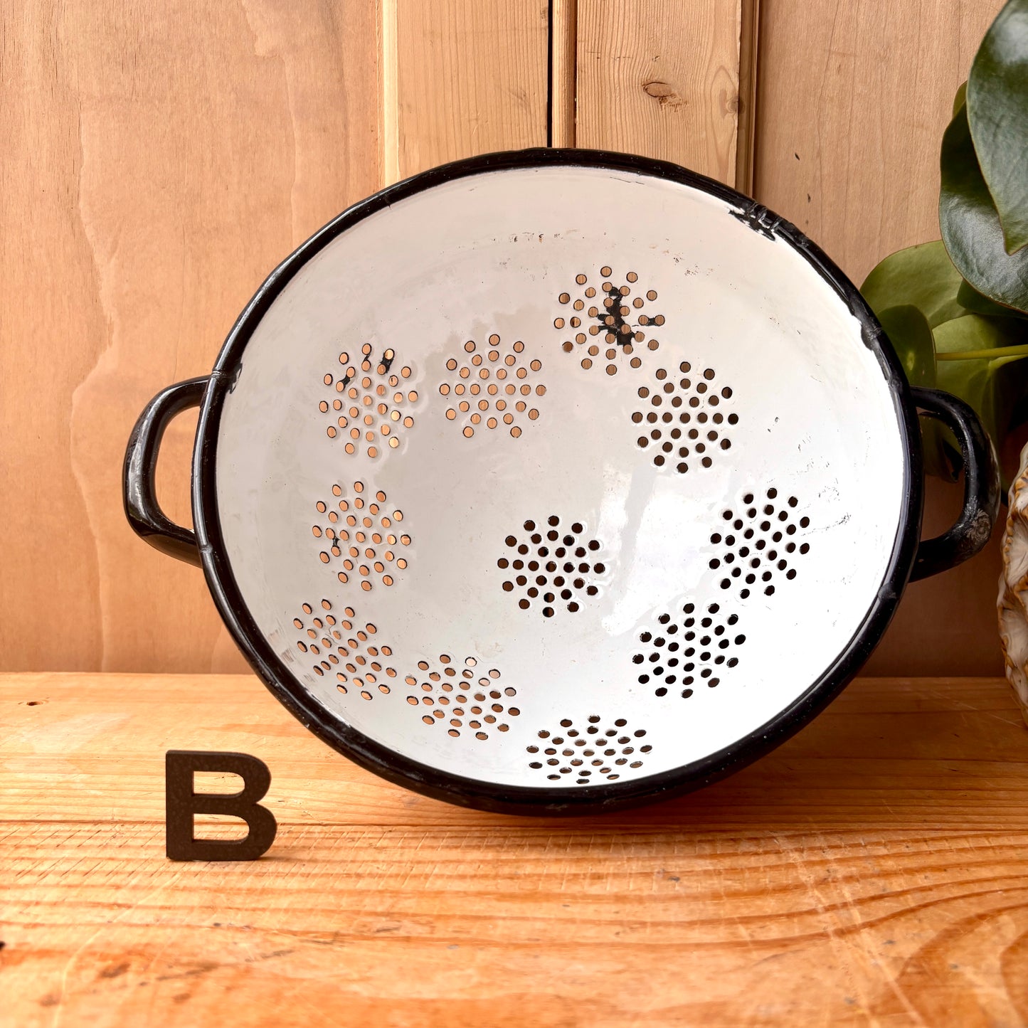 Vintage Enamel Colanders