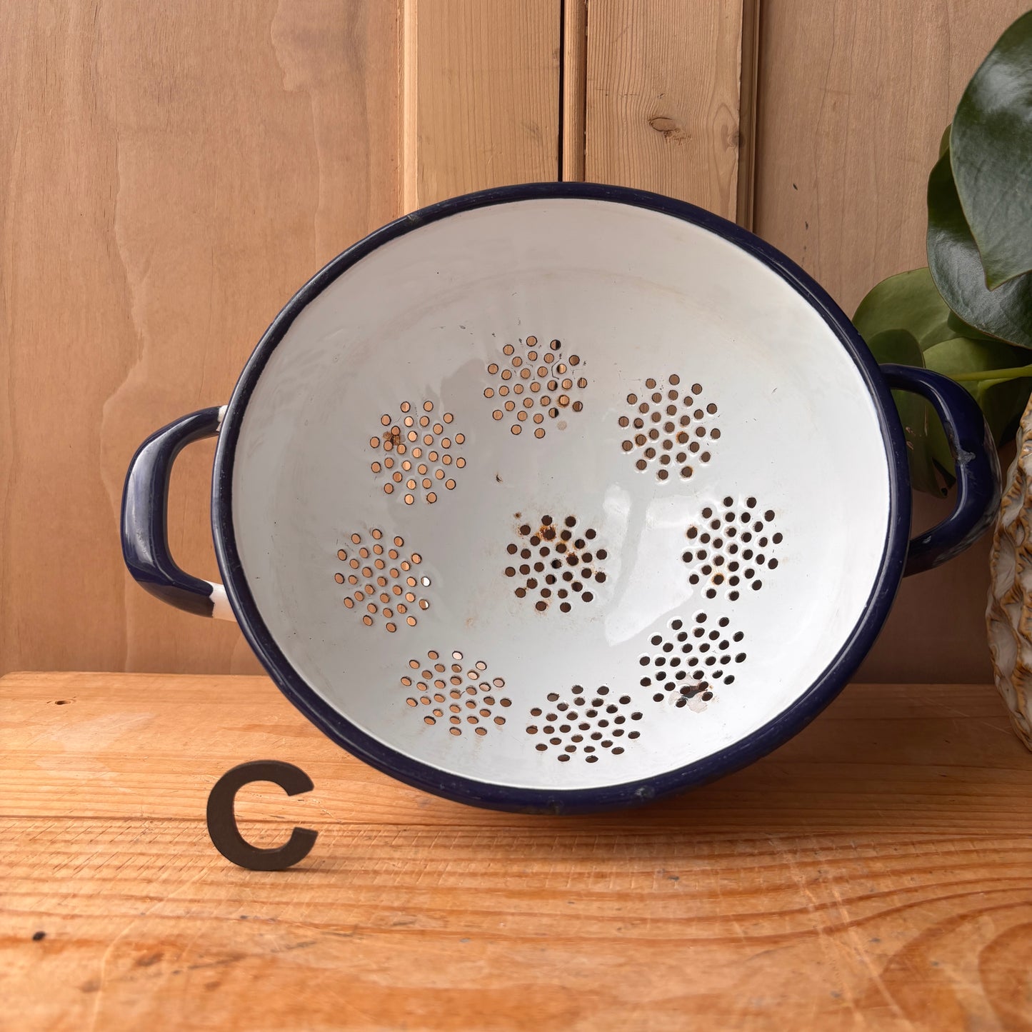 Vintage Enamel Colanders