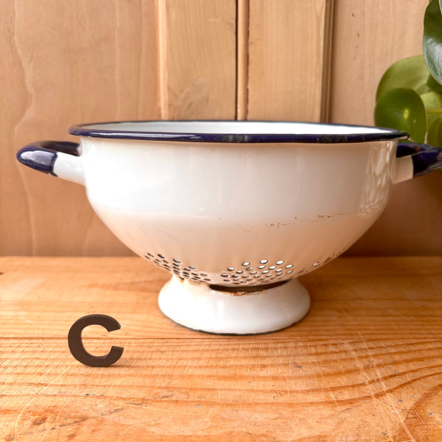 Vintage Enamel Colanders