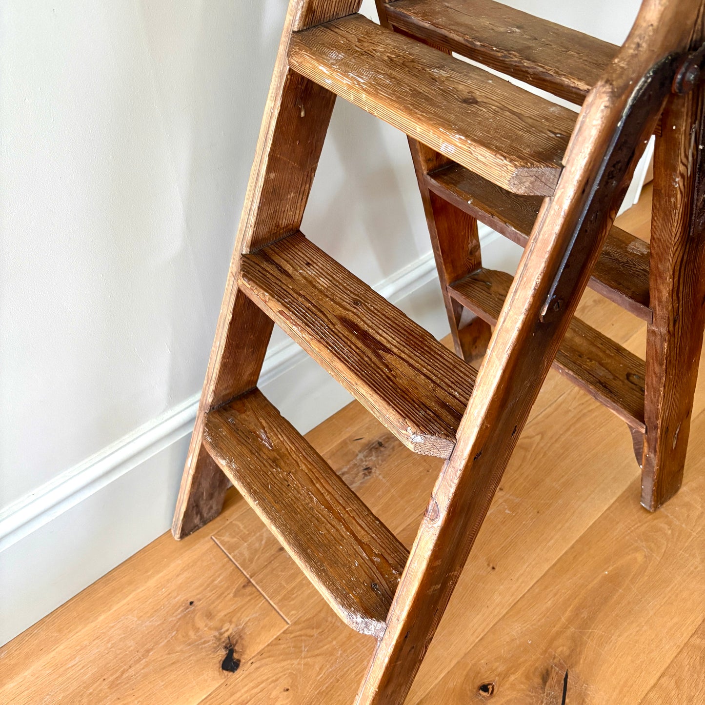 Vintage Wooden Step Ladder