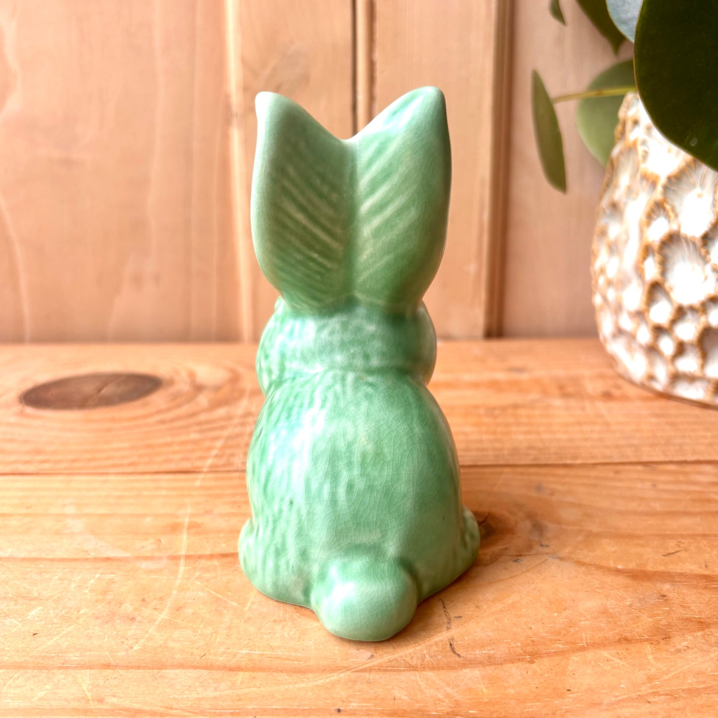 Vintage SylvaC Green Bunny Rabbit model 990