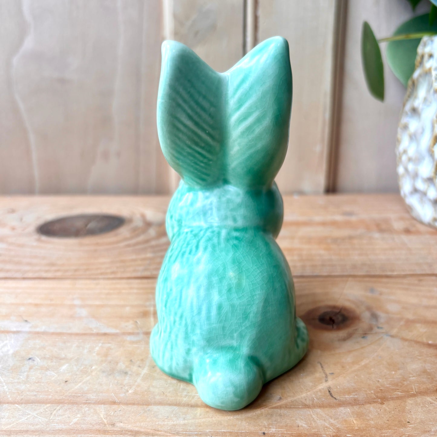 Vintage SylvaC Green Bunny Rabbit model 990