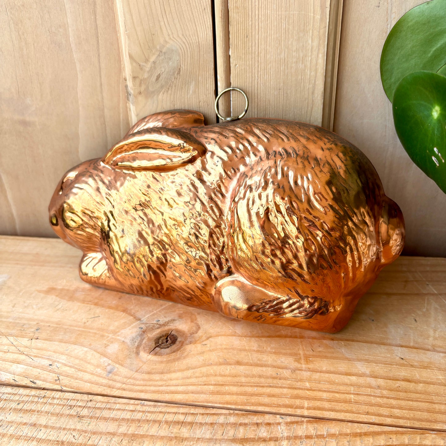 Vintage Copper Rabbit mould