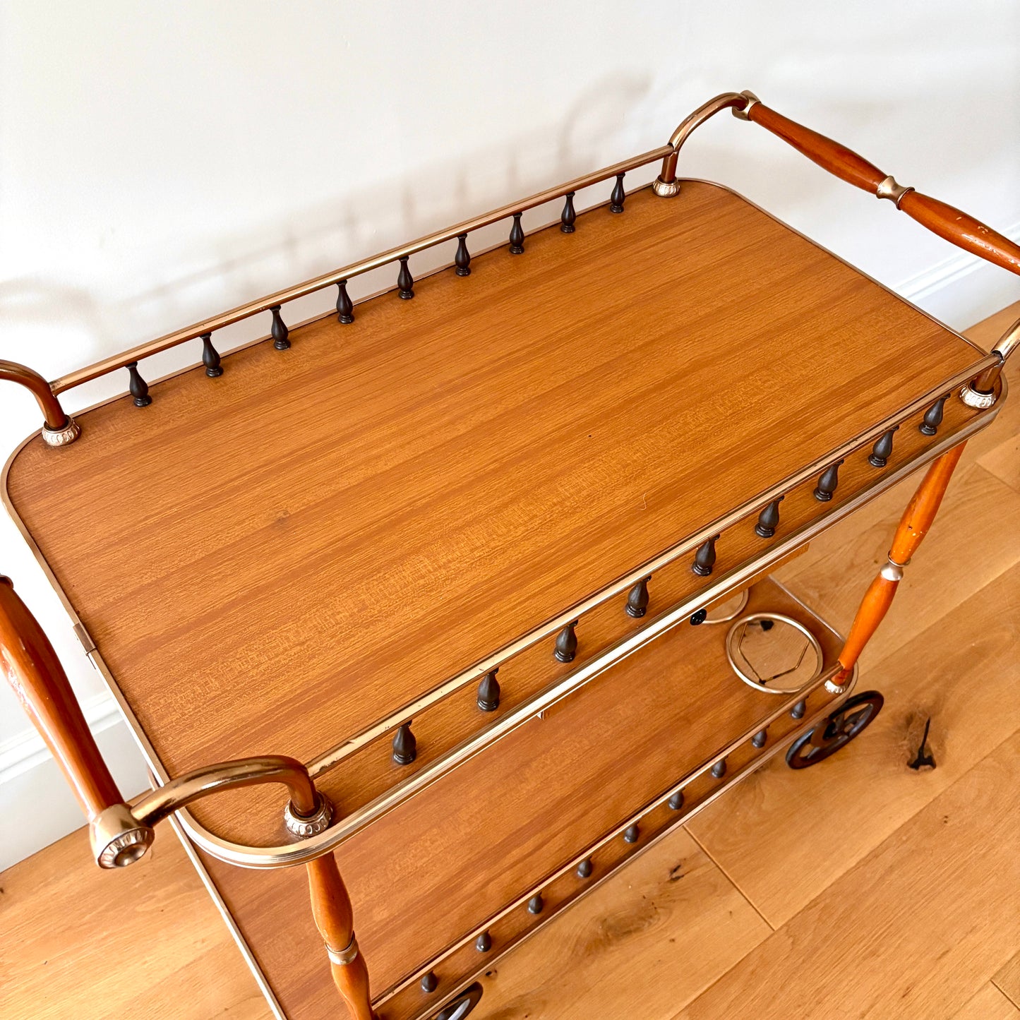 Italian Vintage Mid Century Drinks Trolley