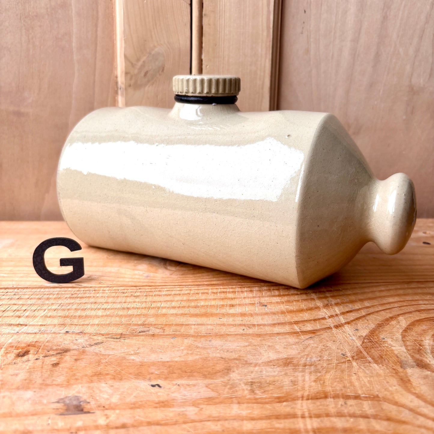 Vintage stone hot water bottle