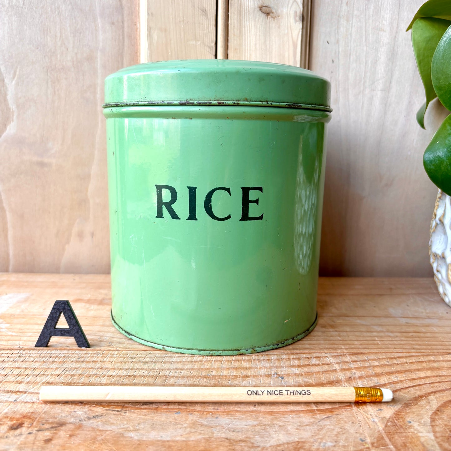 Vintage Green Tala Storage Canisters