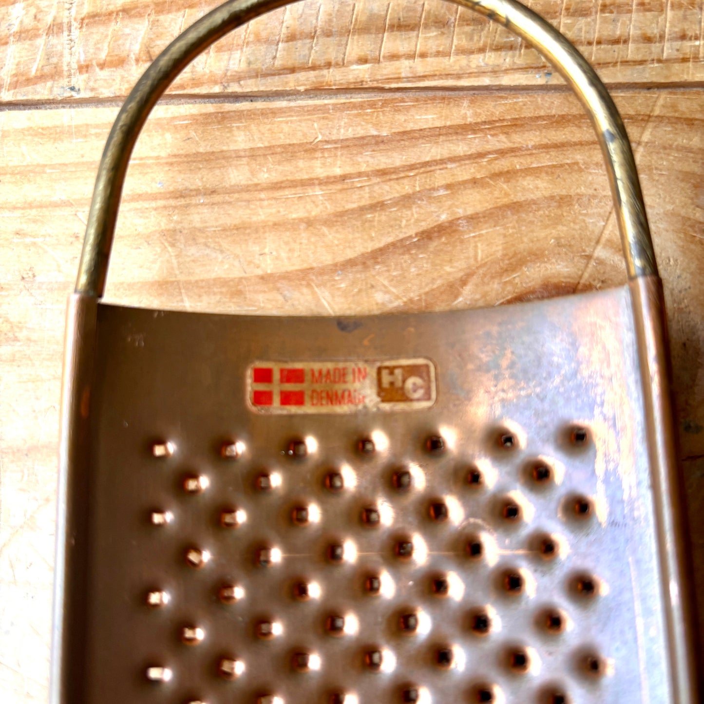 Vintage Danish Copper Grater