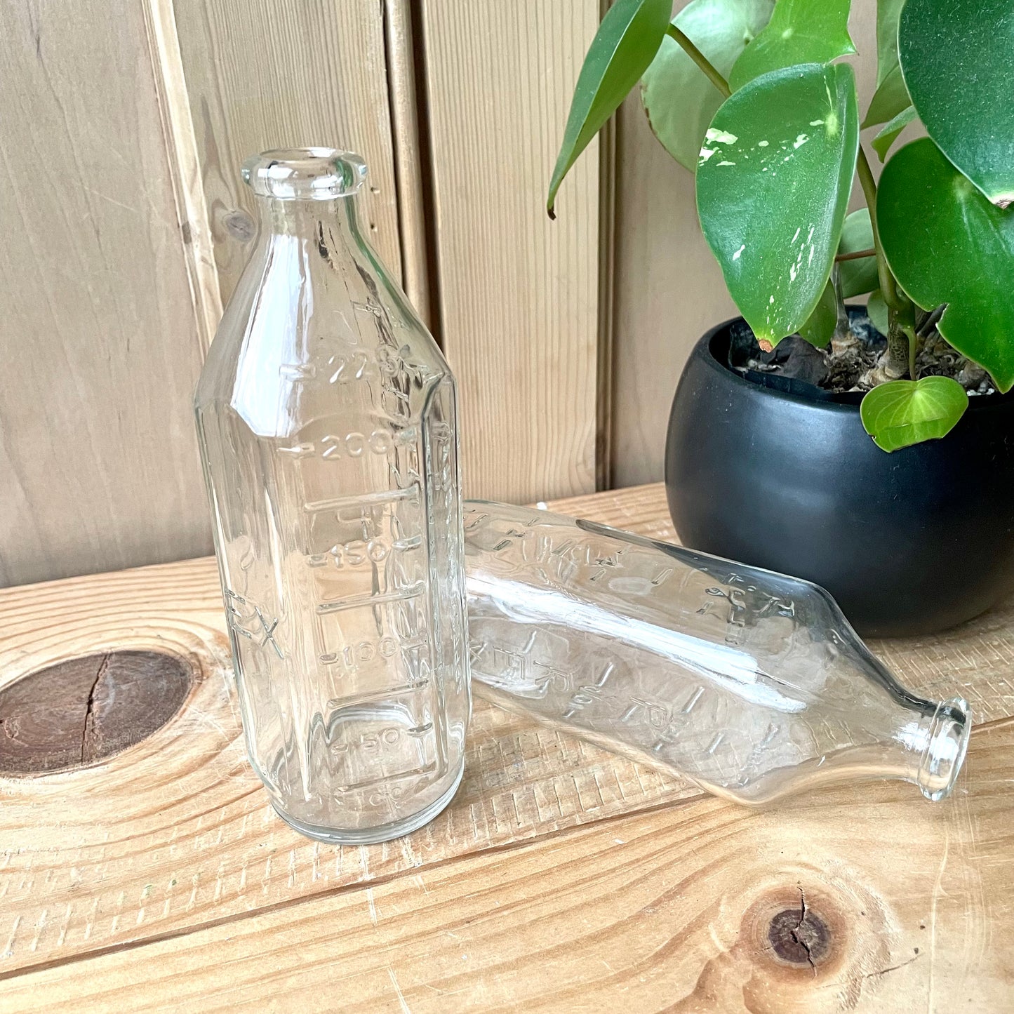 Vintage Glass Baby Bottles