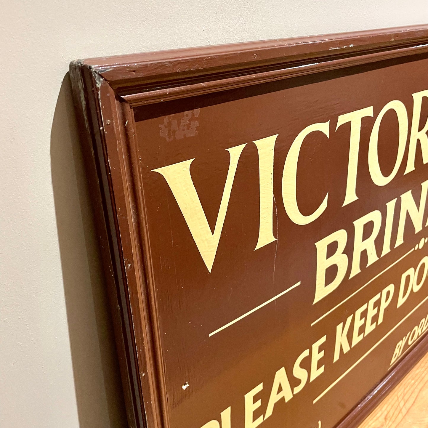 Original Vintage Park Sign