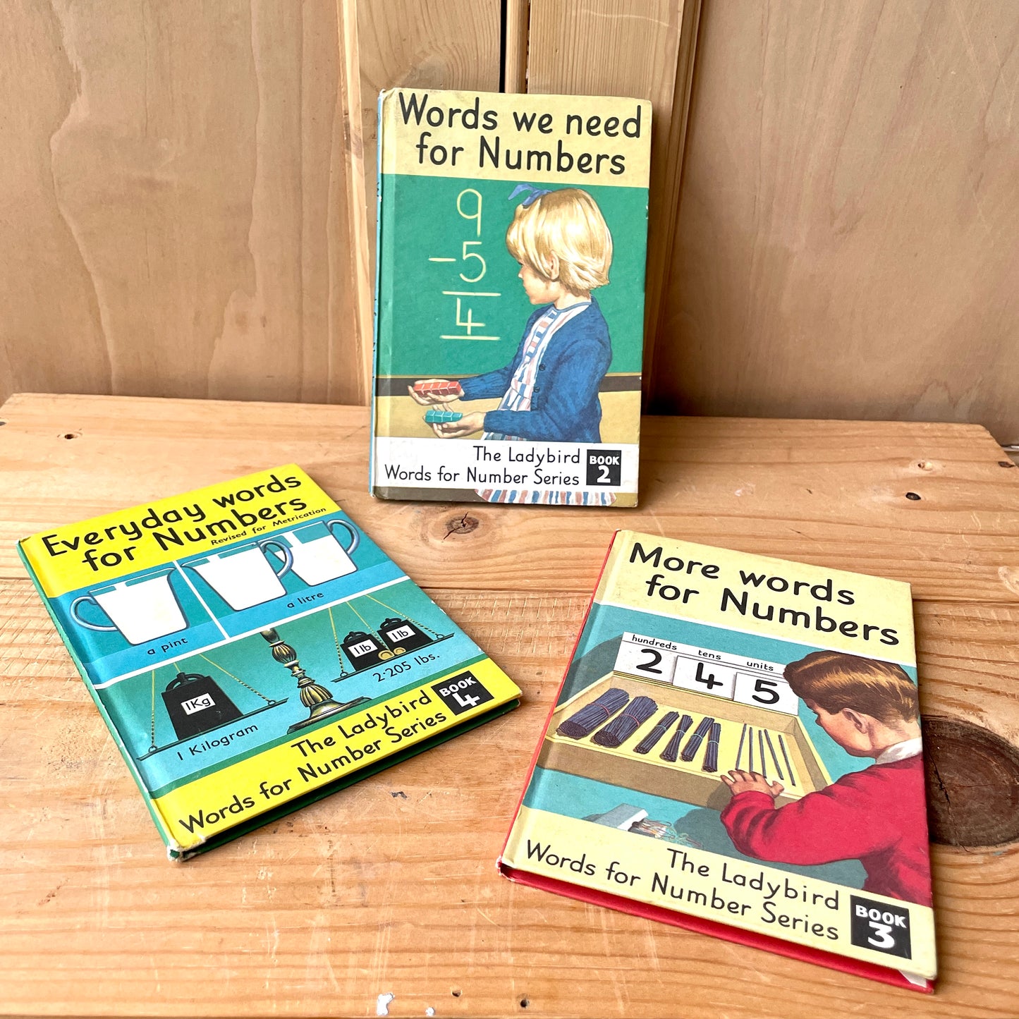 Ladybird books series 661 book 2, 3 and 4