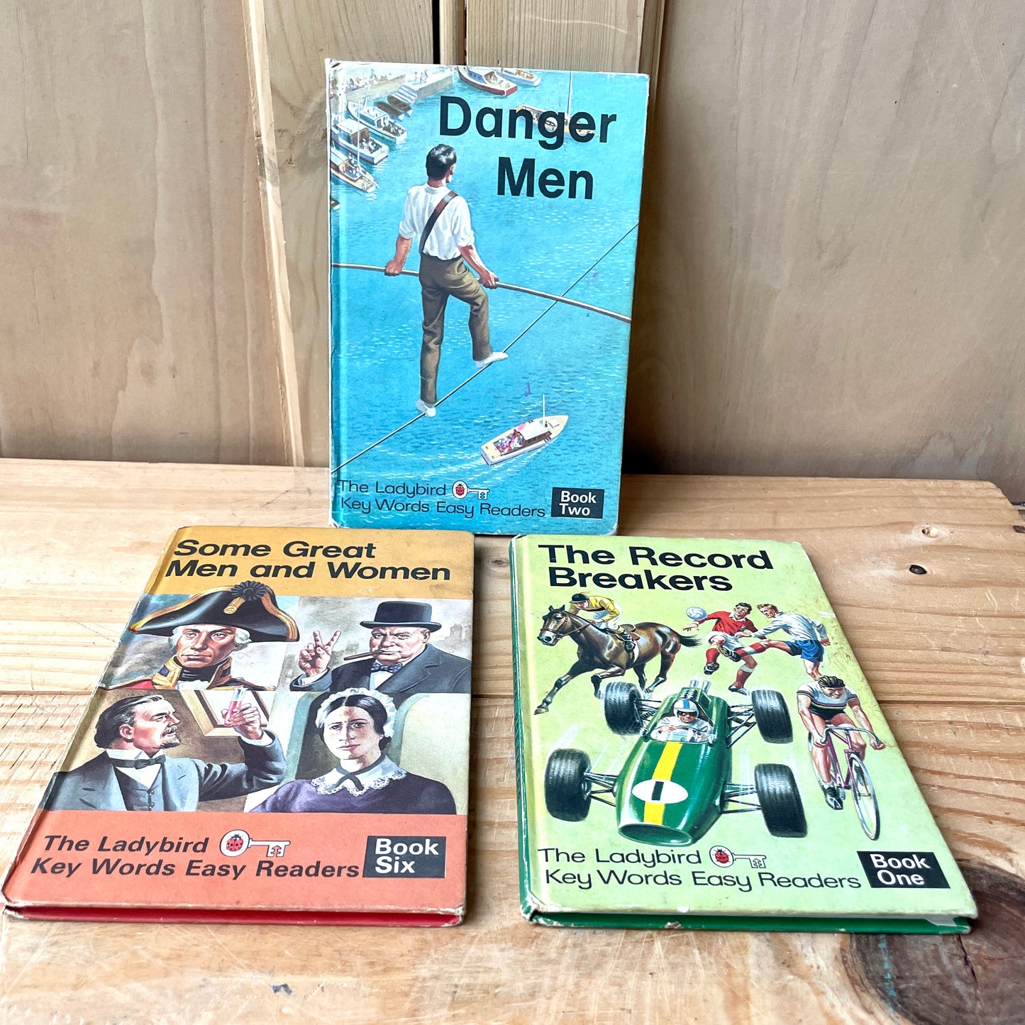 Ladybird books series Key Words book 1, 2 and 6