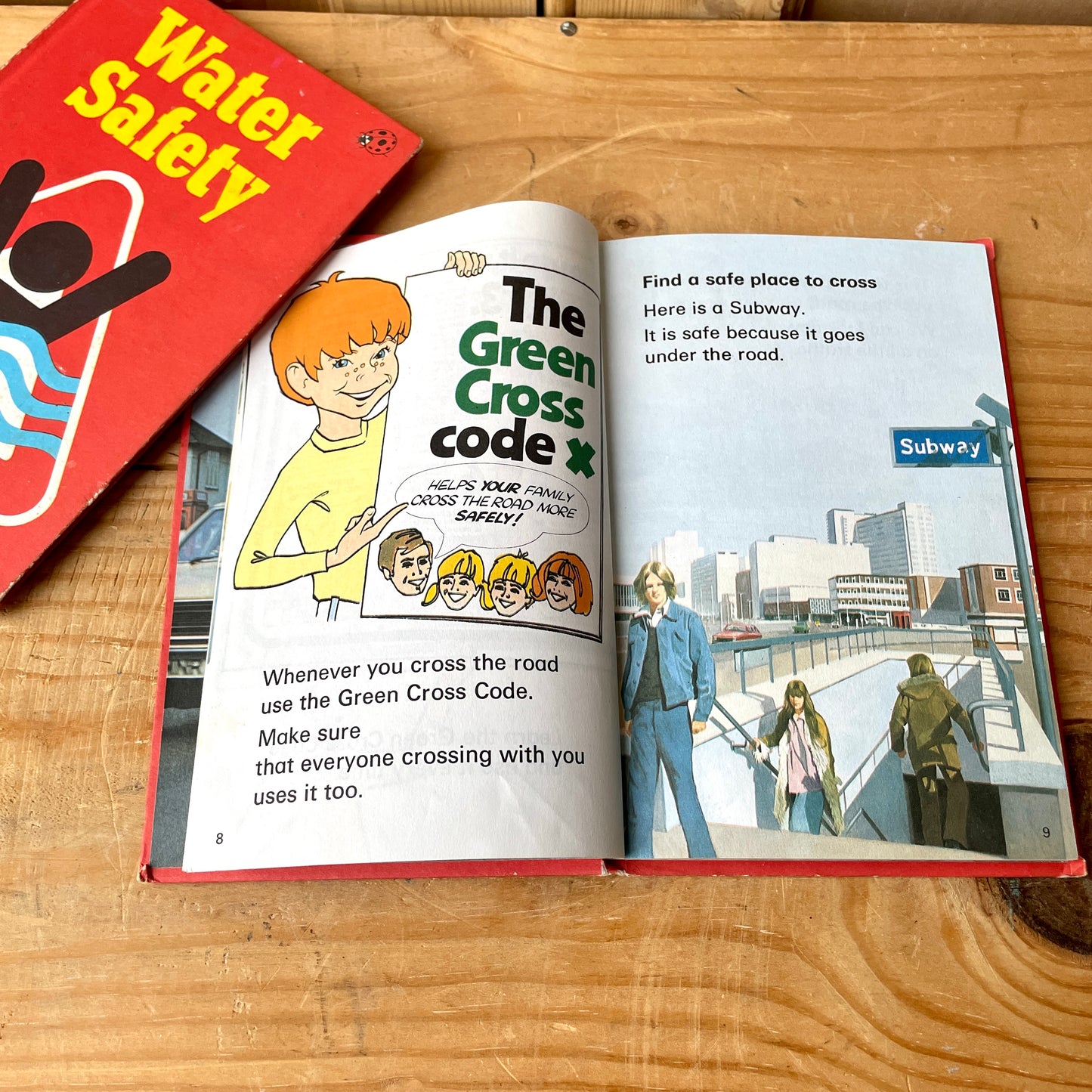 Ladybird books series 819, Road sense and Water safety