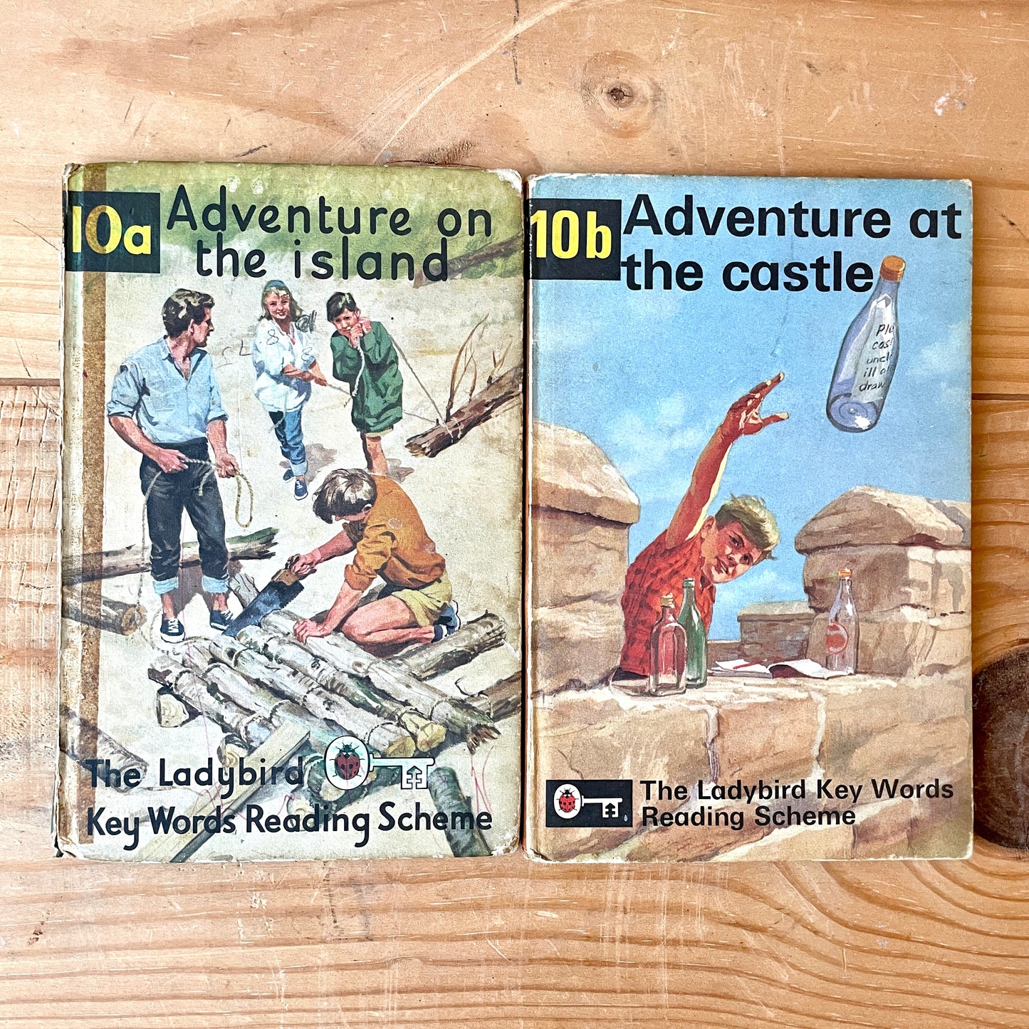 Vintage Ladybird Key Words books 10a & 10b