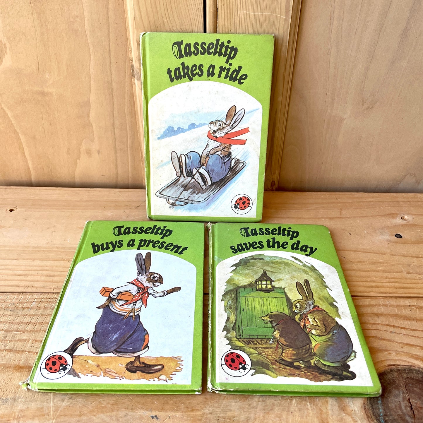 Vintage Ladybird Books Set of 3 Tasseltip books