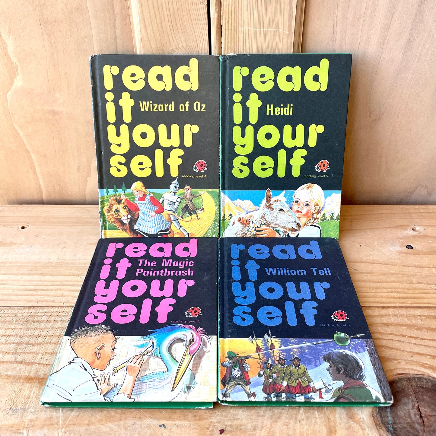Vintage Ladybird books Series 777 "Read it Yourself"