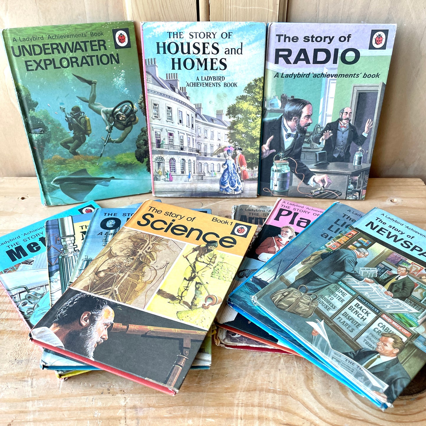 Vintage Ladybird books Series 601 "The Story of"