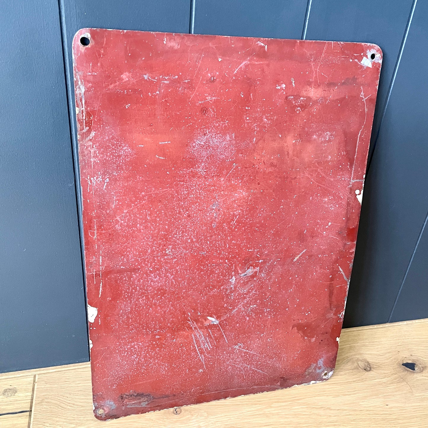 Original Enamel Fire Safety Sign